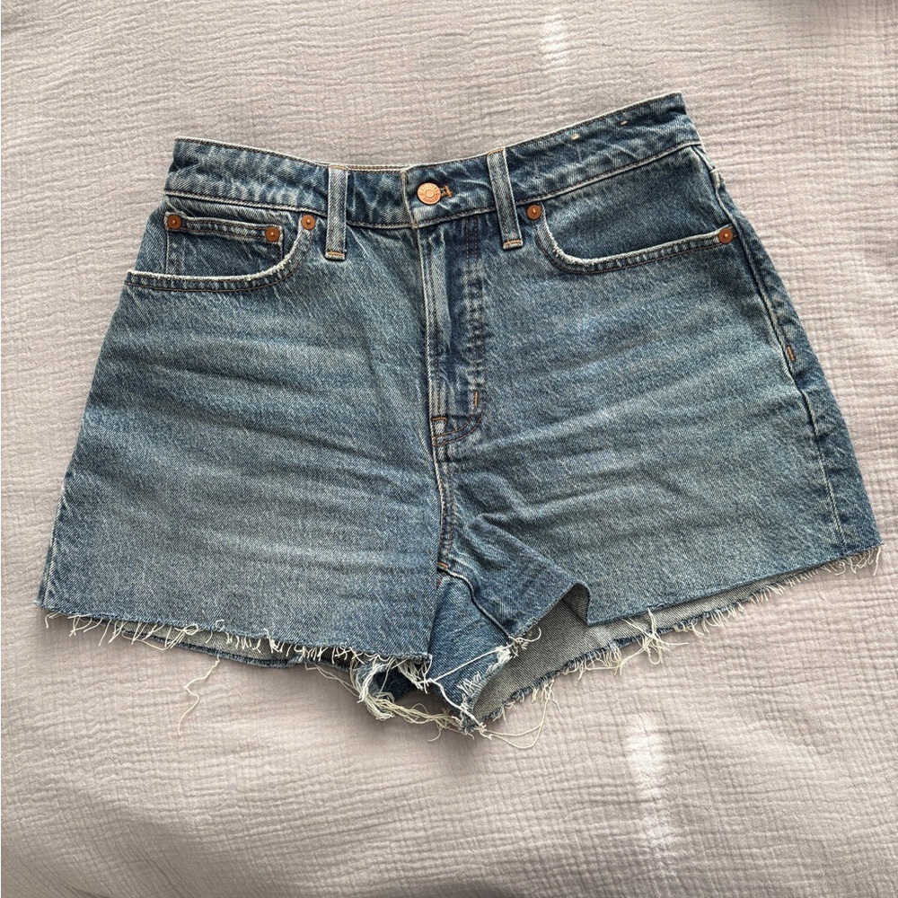 Madewell Curvy Perfect High-Waisted Women Shorts size 27